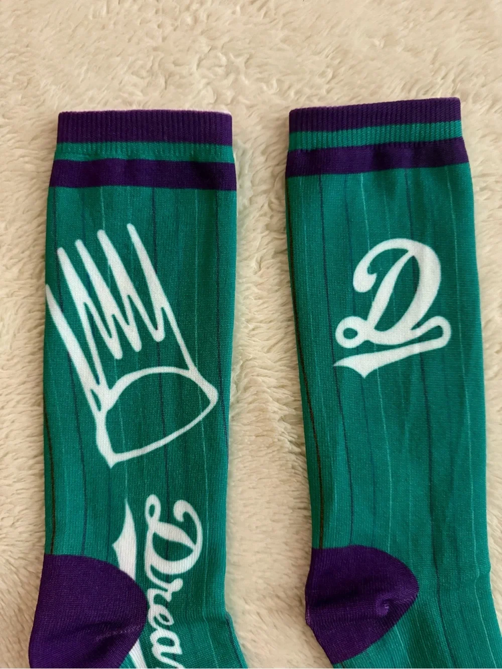 Men’s Graphic Socks, J. Cole Dreamville, 2 Pair For 1 Price, Fits 9-13, NWT